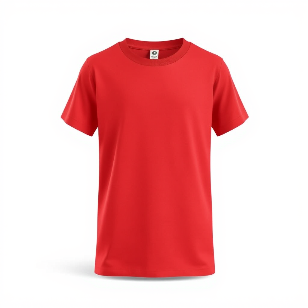 Kids Cotton Round-Neck T-Shirt
